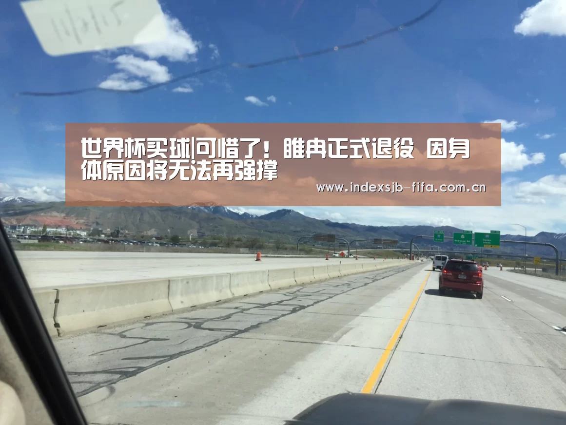世界杯买球|可惜了!睢冉正式退役 因身体原因将无法再强撑(图1) 世界杯买球平台